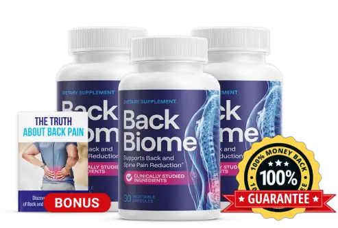 BackBiome three bottle package