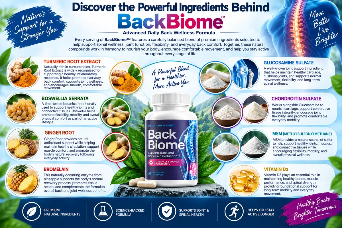 BackBiome ingredient illustration