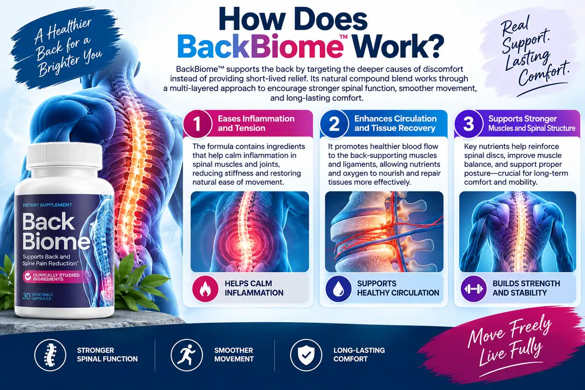BackBiome how it works illustration